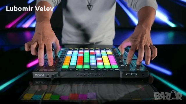 AKAI Professional APC64 MIDI Pad Controller + Decksaver Akai Pro APC64, снимка 4 - Други - 54946641