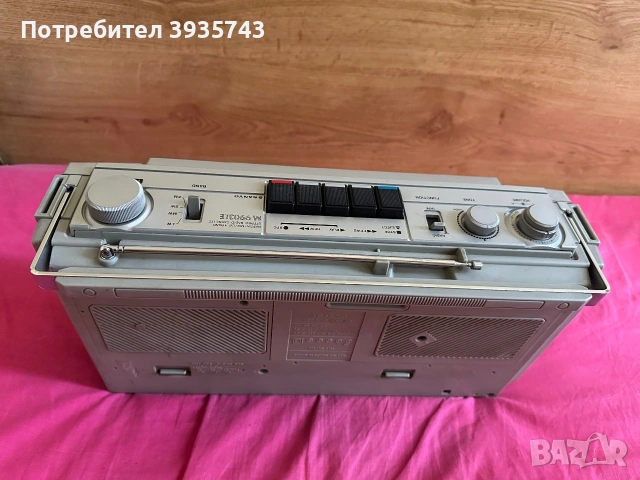 Sanyo M 9903LE касетофон, снимка 7 - Радиокасетофони, транзистори - 55199911