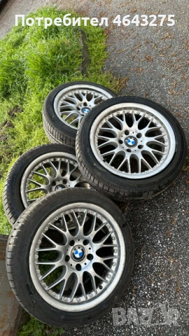 Джанти BBS с чисто нови зимни гуми 225/45/17