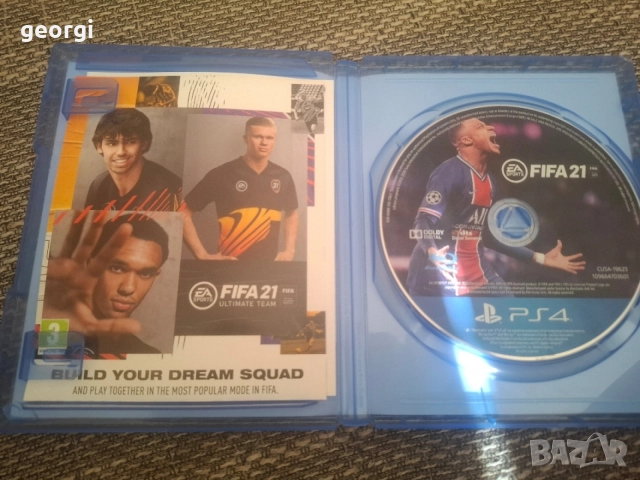 игра FIFA 21 PS4, снимка 2 - Игри за PlayStation - 55686637