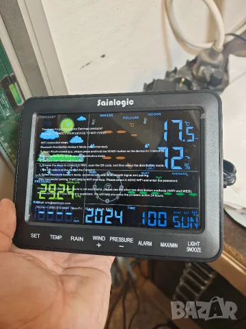 Метеорологична станция Sainlogic-SA68 Plus, снимка 2 - Друга електроника - 55692442