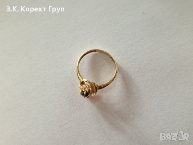 Дамски златен пръстен 14К 585 / 1,80 гр., снимка 6 - Пръстени - 54509698