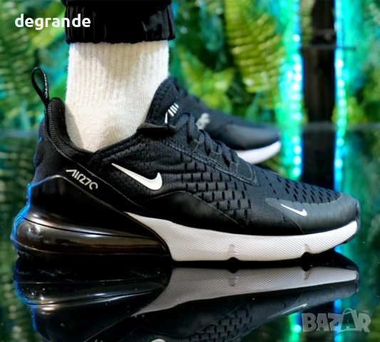  👟Nike Air 270 - Цвят Черно и Бяло, снимка 2 - Маратонки - 54744508
