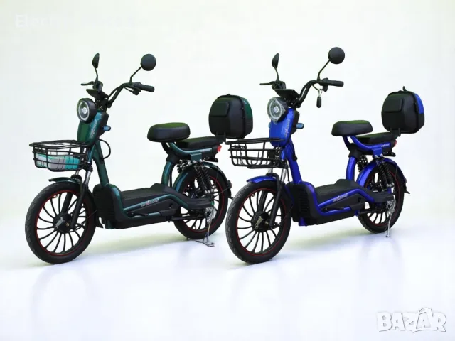 Електрически двуместен скутер – велосипед със 20″ гуми, 1200W, 60V/20Ah, снимка 10 - Мотоциклети и мототехника - 55411694