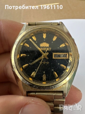 Часовник ORIENT Crystal 21 JEWELS Automatic Mechanical., снимка 2 - Антикварни и старинни предмети - 54581893
