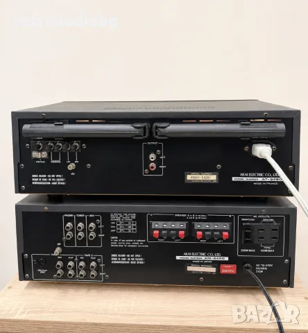🔊Топ ретро аудио сет AKAI Усилвател AM-2450, Тунер AT-2450L🔊, снимка 2 - Аудиосистеми - 55290693