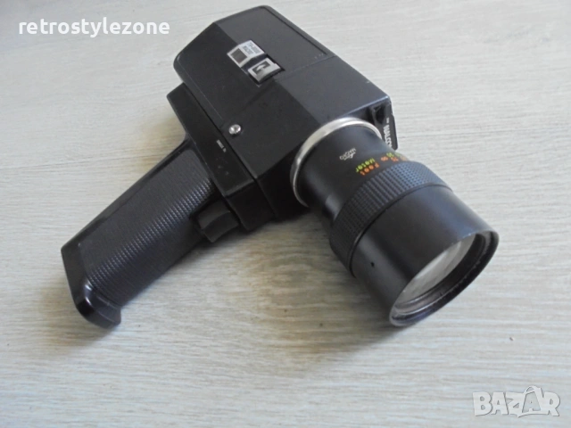 № 8579 Винтидж кино камера NALCOM Super 8 + оригинална чанта, снимка 9 - Антикварни и старинни предмети - 54320392