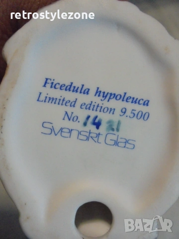 № 8622 Колекционерска порцеланова фигура птица , снимка 7 - Други ценни предмети - 54661520