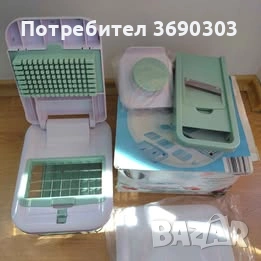 Мултифункционално ренде с купа, с капак и противоплъзгаща подложка, 12 евро с кутия, снимка 4 - Аксесоари за кухня - 54718455
