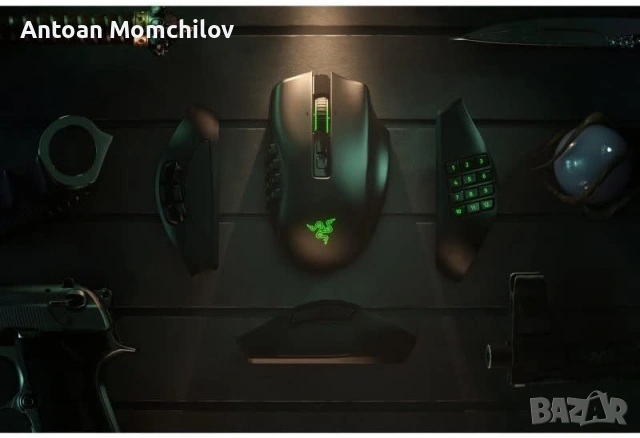 Геймърска мишка Razer Naga Pro Wireless 20K DPI, снимка 5 - Клавиатури и мишки - 55072710