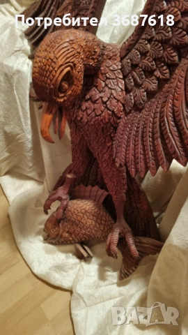 дървена пластика, снимка 5 - Статуетки - 54035386