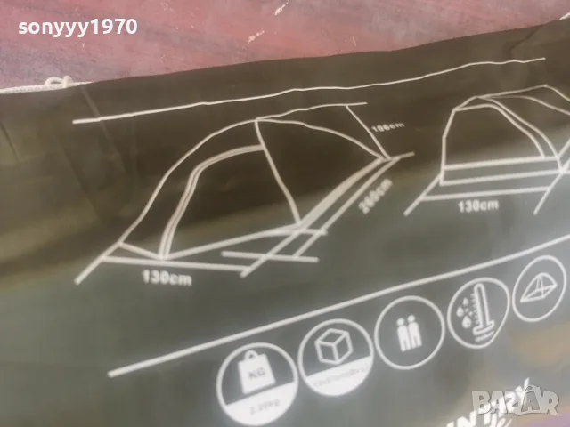 ПАЛАТКА-ДВУМЕСТНА 2706261021, снимка 4 - Палатки - 55428455