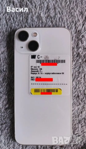 Iphone 13 128 Gb , 100% Battery, снимка 3 - Apple iPhone - 54493022