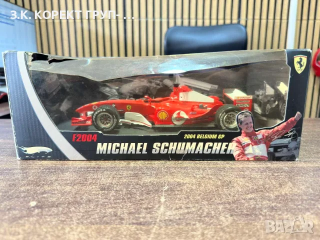 Ferrari F2004 1:18 Limited Edition – Michael Schumacher – №3045/5555, снимка 5 - Колекции - 55404459