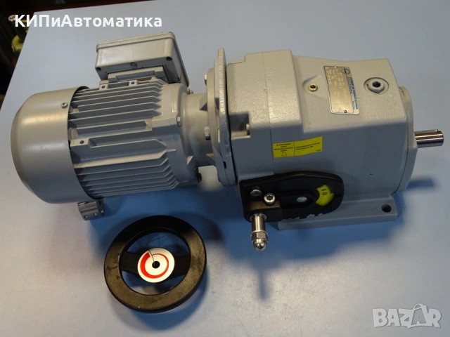 вариаторен мотор редуктор STOBER typ R17-1088-037-4 Variable Gear Motor 0.37kW, снимка 2 - Резервни части за машини - 54579989