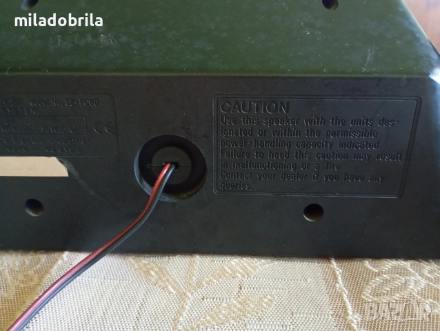 Technics централен високоговорител  + 2 тонколони , снимка 11 - Тонколони - 54561500