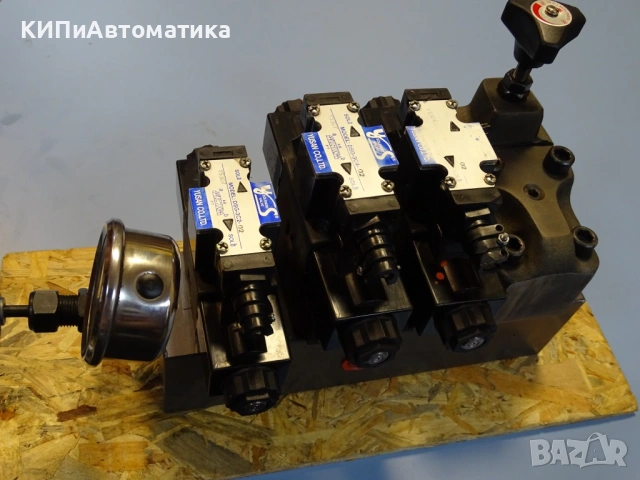 хидравличен блок YUSAN DSG-3C4-02 / KUANG YUAN SHENG SRV-03C-3, снимка 10 - Резервни части за машини - 54579954