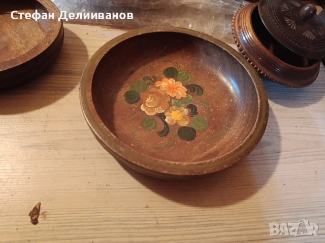 дървени купи , снимка 10 - Декорация за дома - 54367796