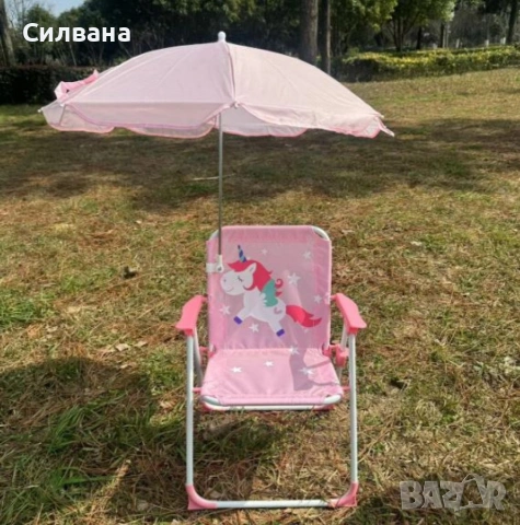 Детски стол с чадър, снимка 4 - Други - 54912682