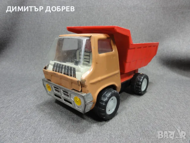 СТАРА РЕТРО СОЦ СССР МЕТАЛНА ИГРАЧКА КАМИОН САМОСВАЛ