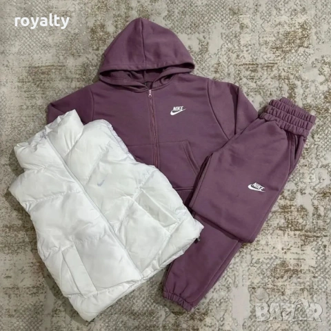 Nike Нов Бял Дамски Елек Найк , снимка 2 - Елеци - 54391648