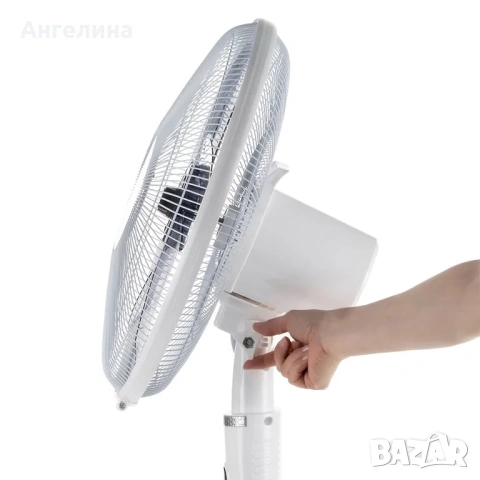 Вентилатор на стойка 16'' Diplomat DFX-500RC, 60W, таймер, LED, дист. упр-е, снимка 5 - Вентилатори - 55129255