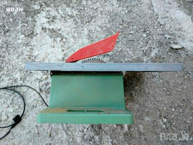 Настолен циркуляр Hanning TK 200 –Germany, снимка 6 - Циркуляри - 55342608