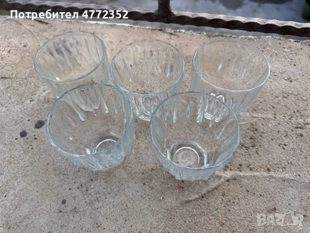 Стъклени чаши, снимка 2 - Чаши - 54896492