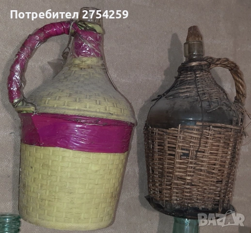 Стъклени дамаджани , снимка 6 - Буркани, бутилки и капачки - 54315077