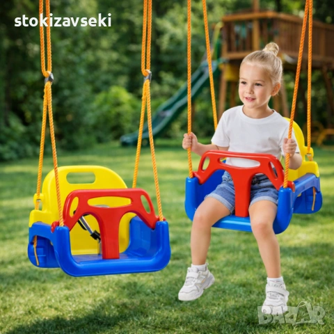 Детска люлка с облегалка 3 в 1 - максимална безопасност и комфорт