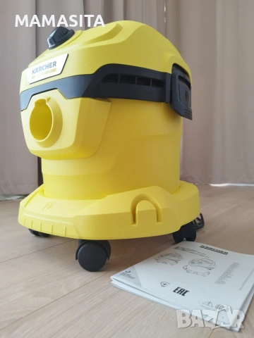 Прахосмукачка Karcher WD 2 Plus за сухо и мокро почистване, снимка 12 - Прахосмукачки - 55087635