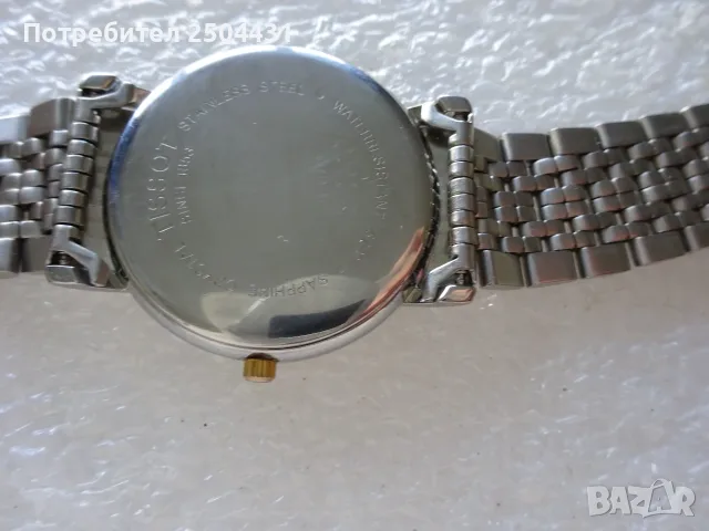 tissot 1853 сапфир стоманен, снимка 12 - Мъжки - 55479389