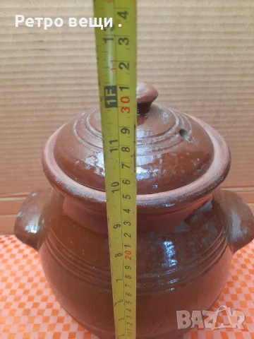 Глинено гърне.Керамика., снимка 2 - Съдове за готвене - 55579495