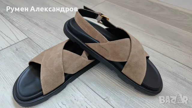 Мъжки кожени сандали Marc Opolo размер 41, снимка 9 - Мъжки сандали - 55358003