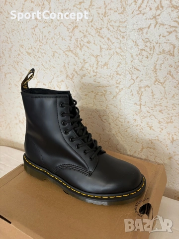DR. MARTENS 1460 SMOOTH ЧЕРНИ – №43 EUR, снимка 3 - Мъжки ботуши - 55071053