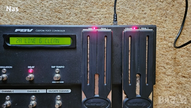 Продавам Line 6 FBV Custom Foot Controller, снимка 2 - Китари - 55645301