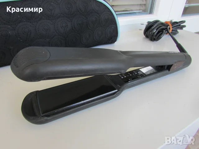 Професионална преса за коса Cloud Nine C9-L1.2 Wide Iron, снимка 9 - Преси за коса - 55591564