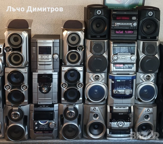 Аудио системи SONY - PANASONIC - AIWA- PHILIPS -JVC - SHARP - TECHNICS , снимка 7 - Аудиосистеми - 51622720