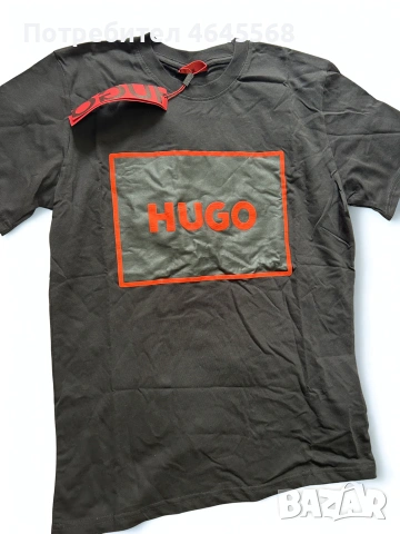 Мъжки тениски HUGO, снимка 2 - Тениски - 55153581