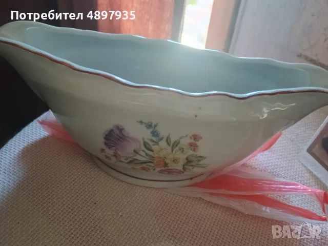 Порцеланова сосиера от соца, снимка 2 - Сервизи - 55546457