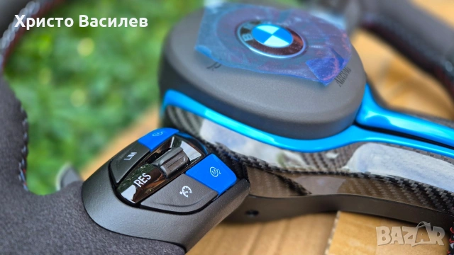 Волан M4 M3 карбон алкантара, снимка 3 - Части - 54575963