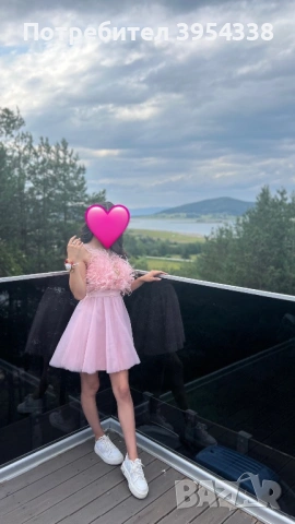 Рокля розова на Junona 