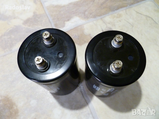 Кондензатори японски Nippon Chemicon 2200uF 450V - 2бр, снимка 3 - Друга електроника - 54372613