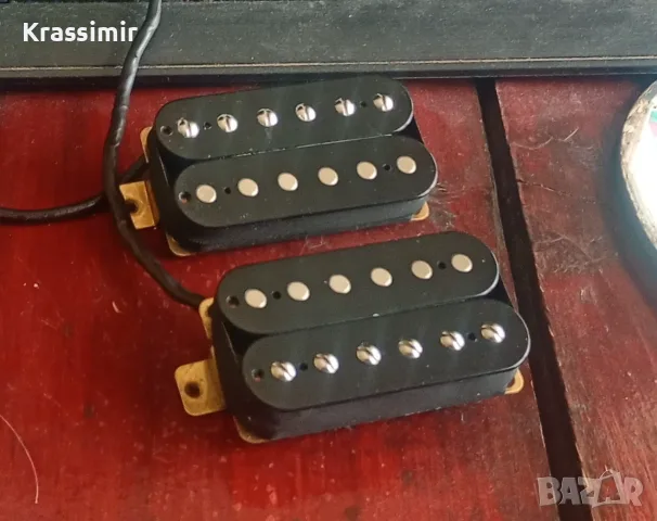 Tonerider Humbucker Pickup Set. Alnico 5 