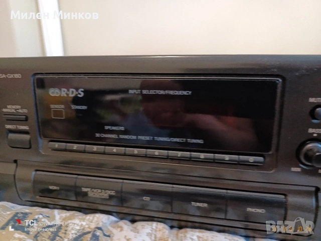 Technics SA-GX180E-K, снимка 3 - Ресийвъри, усилватели, смесителни пултове - 54857157