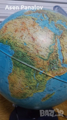 Глобус на англиски език , снимка 2 - Ученически пособия, канцеларски материали - 42491065