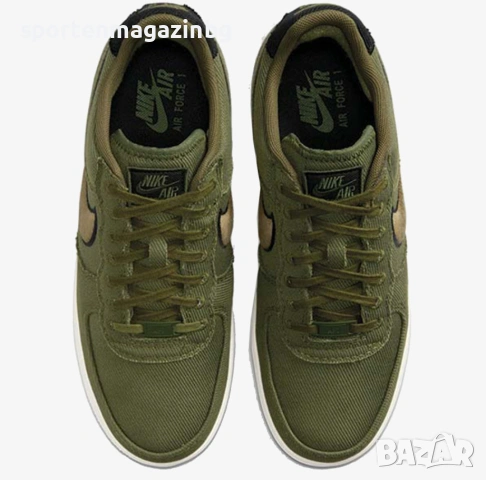 Мъжки кецове Nike Air Force 1 Low Canvas, снимка 5 - Кецове - 54615866