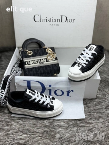 дамски кецове и чанта Christian Dior 