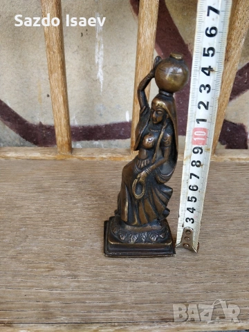 бронзова фигура , снимка 3 - Статуетки - 55076315