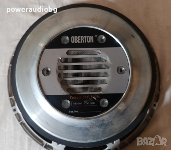 Профи 15 инча говорител Oberton 15XL600 - 600/1200W - 8 OHM - 1бр., снимка 4 - Тонколони - 54896528